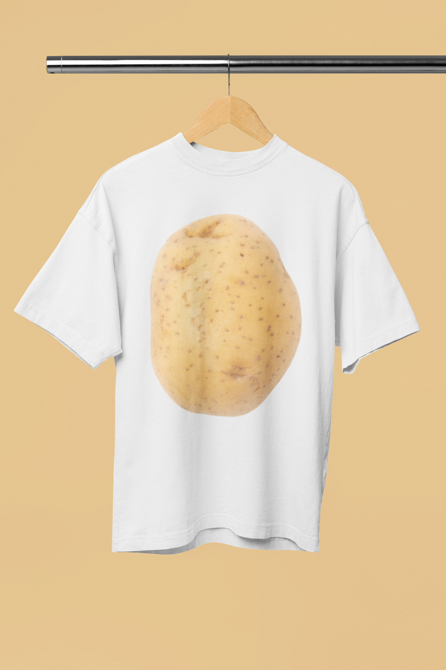 Potato On T-shirt